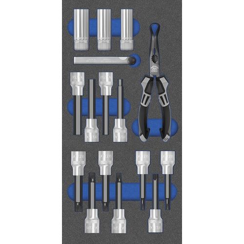 MTS Zündkerzen-Werkzeuge, 16-tlg., 12,5 mm (1/2") (1/3