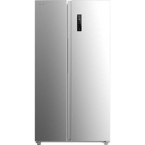 Amerikanischer Kühlschrank Side by Side aus Edelstahl, 177cm hoch und 91,2cm breit, mit 562L Fassungsvermögen, Total No Frost, mit Inverter Plus Kompressor und Multi AirFlow System.