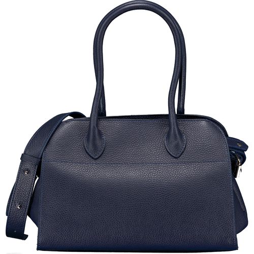 Hausfelder Manufaktur Tasche Dollaro Blau 22