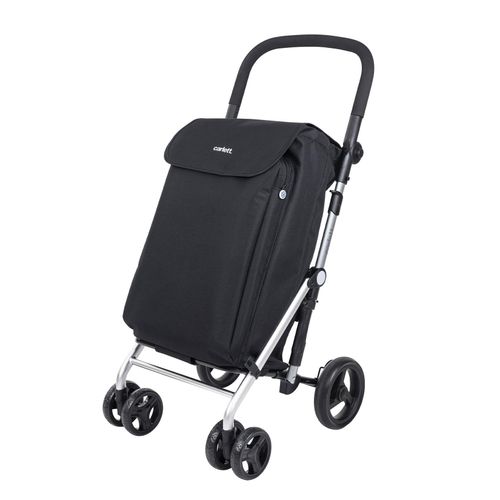 Einkaufstrolley Einkaufswagen Mit Kühltasche kaufwagen Klappbar Shopping Trolley 68 l, Kühltasche 10L, eine Große Kapazität von 25 kg, Für Einkaufen