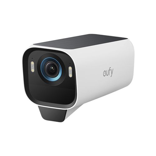 Eufy Cam S3 Pro, 4K Solar Zusatzkamera weiß Überwachungskamera