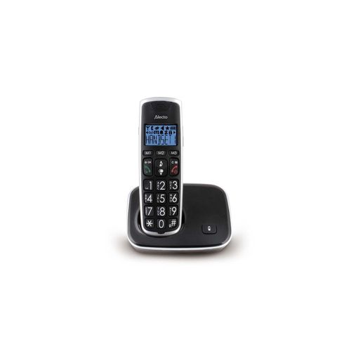 Fysic Senior DECT-Telefon mit großen Tasten und 1 Mobilteil schwarz