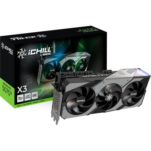 Inno3D Grafikkarte GeForce RTX 5070 Ti ICHILL X3