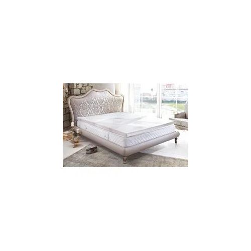 Topper YATAS BEDDING "Topper Visco, Topper 90x200, 200x200 cm & weitere Größen", weiß, B:140cm H:7cm L:200cm, Viscoschaum, Topper, Boxspringbett, Allergiker geeignet (Hausstauballergiker)