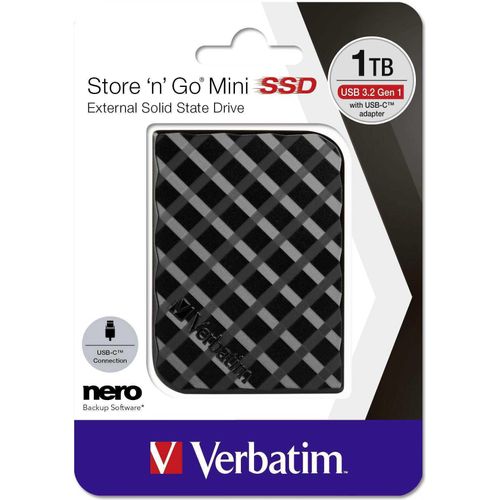 Verbatim Store n Go 1TB Mini SSD USB 3.2 Image