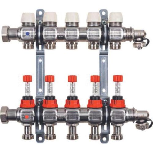 Verteiler 1 für 3 Heizkreise Kermi x-net Komfort-3, Baulänge 220 mm