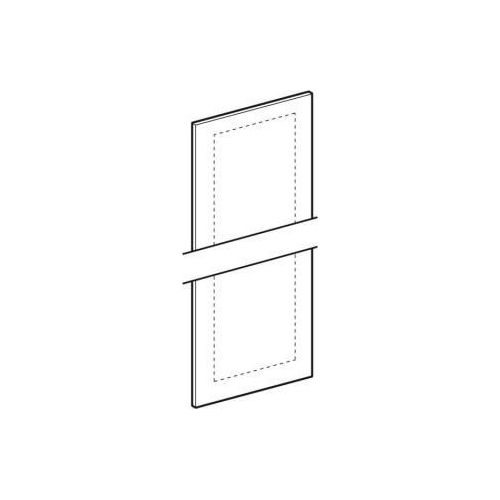 Geberit 244411001 Tür mit Spiegel ohne Griff, Nussbaum