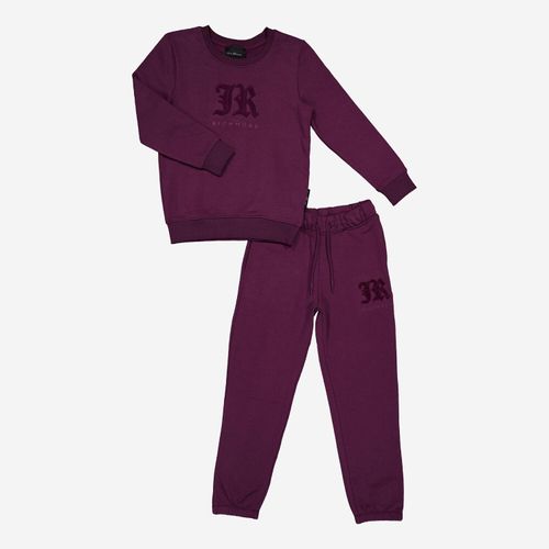 2-teiliges violettes Bekleidungsset