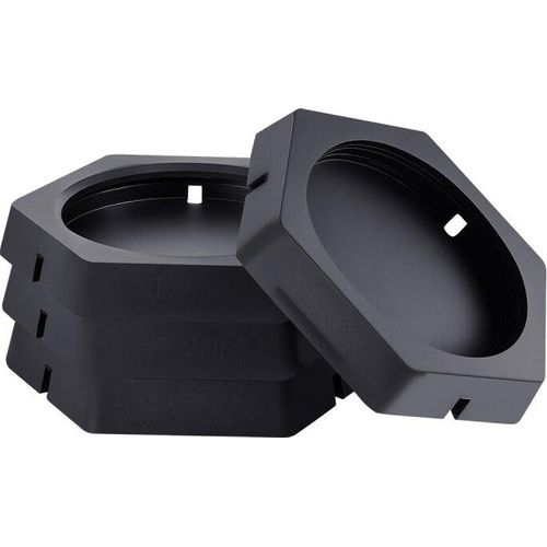 4x RV-Nivellierpads 2300kg - Anhängerheberpads für 254mm runde Füße - Hochlast-RV-Pads für Anhängerstabilisierung