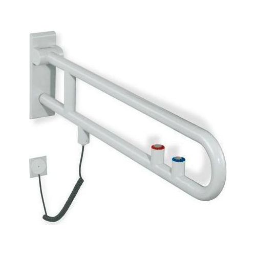 Sttzklappgriff E-Ausfhrung Serie 801 Spl-/Funktionstaste rot 900 mm rubinrot