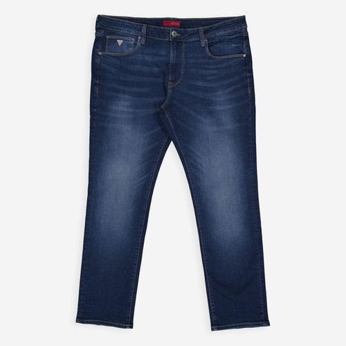 Dunkelblaue Slim Fit Jeans Image