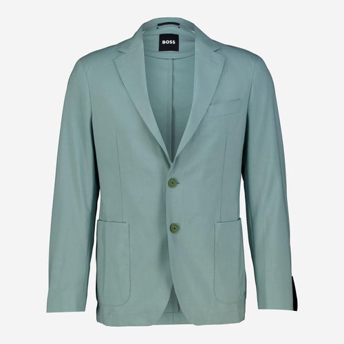 Grüner Blazer aus Wollmischung