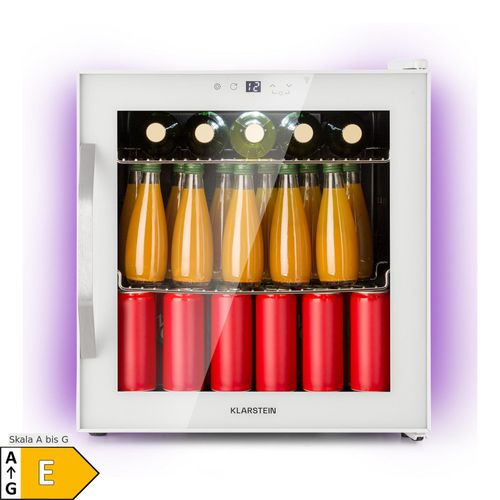 Coachella 50 Weinkühlschrank 47 Liter WiFi-Funktion Hintergrundbeleuchtung Edelstahl Weiß 50 Liter