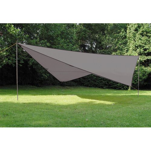 Sonnensegel HIGH PEAK "Tarp", grau, Sonnensegel, B/T: 400cm, Polyester, B:400cm H:200cm