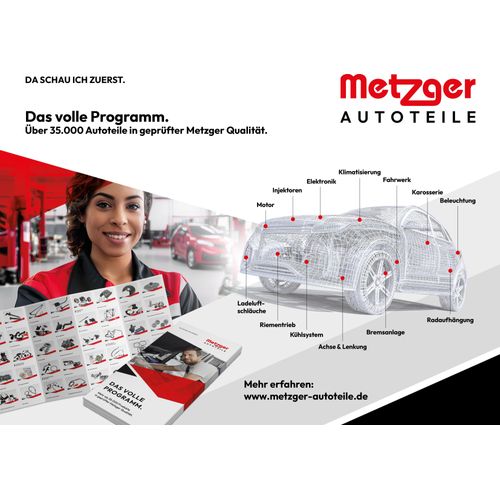 Kühlmittelrohrleitung von Motor nach Motorkühler METZGER für u.a. BMW 5er