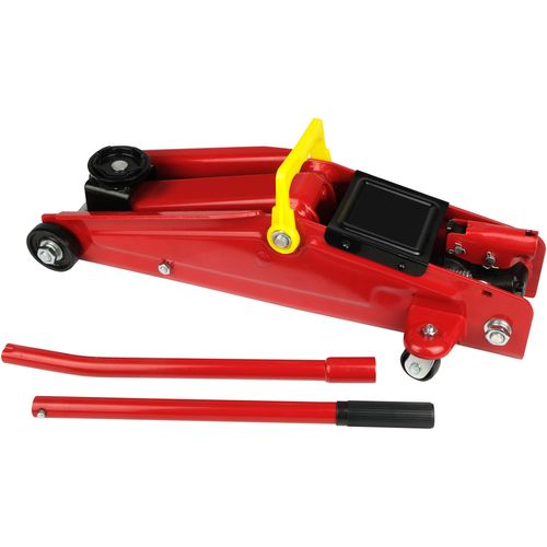 Rangierwagenheber APA "Rangierwagenheber 3000kg", rot, B:24cm H:16cm L:59cm, Stahl, Fahrzeugheber