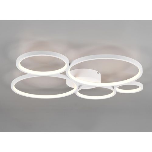 Trio Lighting Led Deckenlampe Rondo Deckenlampe Deko Deckenlicht Led Weiß Matt