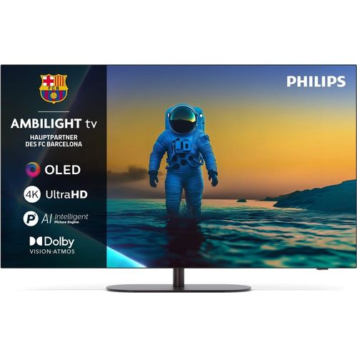 Philips 55OLED810 - 139 cm (55") Diagonalklasse OLED-TV - Smart TV - Google TV - 4K UHD (2160p) 3840 x 2160 - HDR