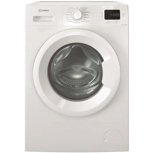 Indesit IM962MYTIMEFR MyTime Frontlader-Waschmaschine – 9 kg – Induktion – 60 cm breit – 1200 U/min – – Weiß