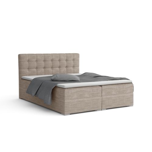 BOXBETT CYNTHIA 200/200 in Cord Beige H4
