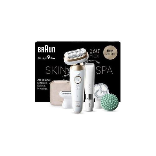 Braun Epilierer Silk-épil 9 Flex SkinSpa 9-481 3D epilator Wet & Dry