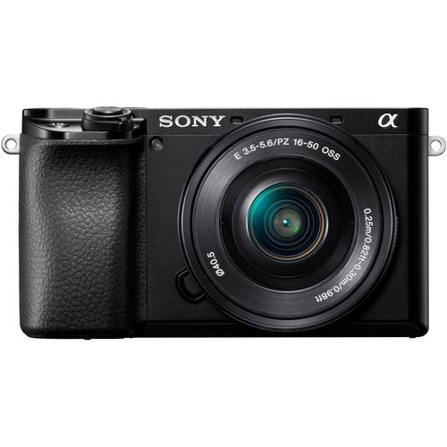 SONY Kompaktkamera "Alpha 6100 APS-C", schwarz, B:12cm H:6,69cm T:5,94cm, Fotokameras