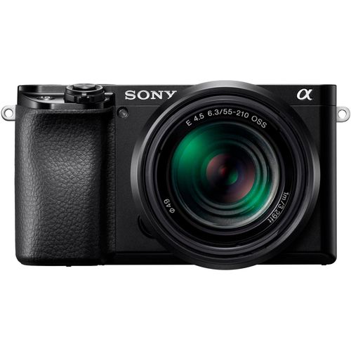 SONY Kompaktkamera "Alpha 6100 Bundle", schwarz, B:12cm H:6,69cm T:5,94cm, Fotokameras