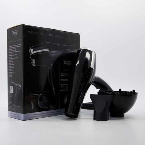 Schwarzer Cyclone Platinum 2400 Haartrockner