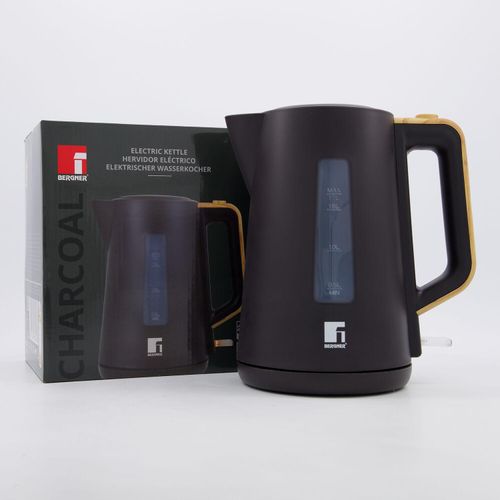 Schwarz-gelber Wasserkocher 1,7l