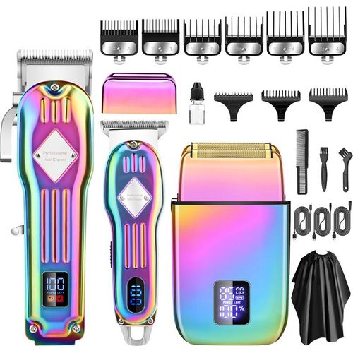 INF Professionelles Haarschneider-Bartschneider-Set Mehrfarbig