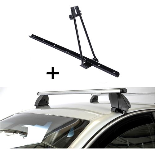 Fahrradträger ORION + Dachträger K1 PRO Aluminium kompatibel mit für Opel Grandland (5 Türer) ab 2017 Image