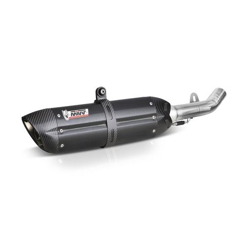 MIVV Black Slip-on Dual Muffler Homologierter Sound für YAMAHA YZF 1000 R1 2009-2014