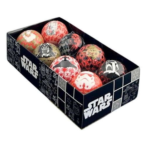 Star Wars Christbaumanhänger , Mehrfarbig , Textil , 6.5 cm , Dekoration, Weihnachtsdekoration