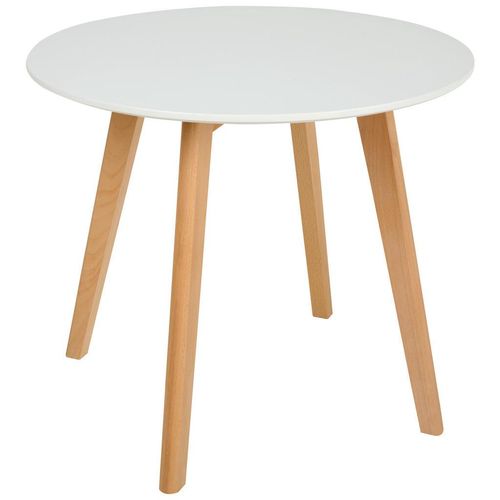 My Baby Lou Kindertisch Linus , Weiß, Buche , Holz, Holzwerkstoff , Buche , massiv , Uni , rund , eckig , 50.5 cm , einfacher Aufbau , Kinder- &