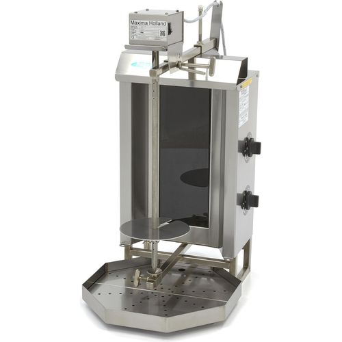 Maxima - Gastro Dönergrill - 2 Brenner - 20 kg Fleisch - Elektrisch