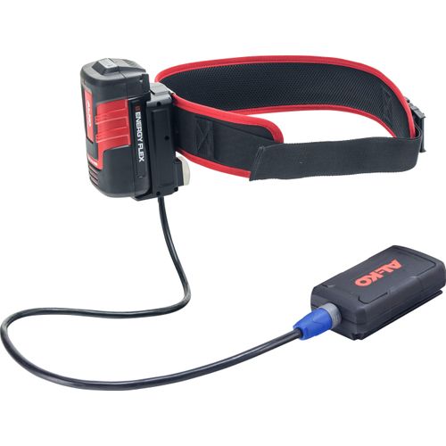 AL-KO Adapter "BBA 40", rot, B:20cm H:30cm T:15cm, Adapter, Akku-Gürtel mit Adapter