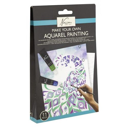 Creative Craft Group Acrylic Watercolor paint Art Set 11 parts