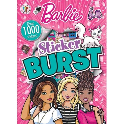 Alligator BARBIE Sticker Burst