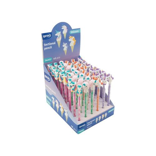 SPREE Stiftblyant i sektioner UNICORN
