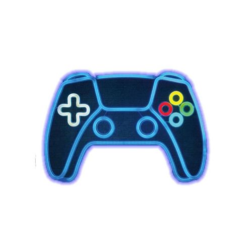 Mecharite - Controller LED Neon Sign - Blue V2 - Lampe