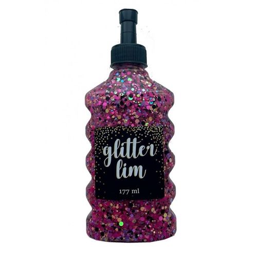 Hobby Mate Glitter glue coarse glitter Pink 177