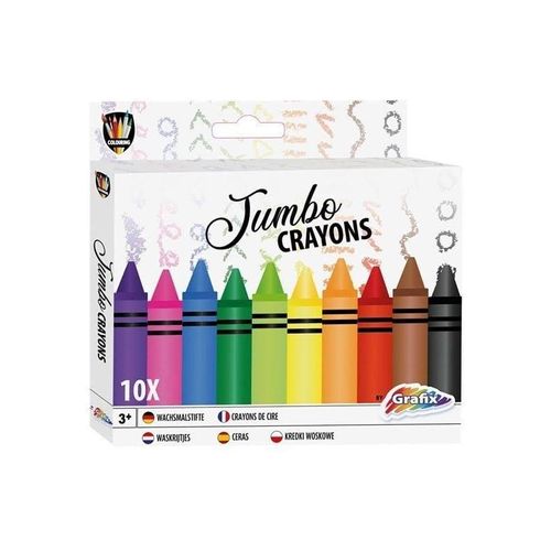 Creative Craft Group Crayons Jumbo - crayons - 10 pcs.