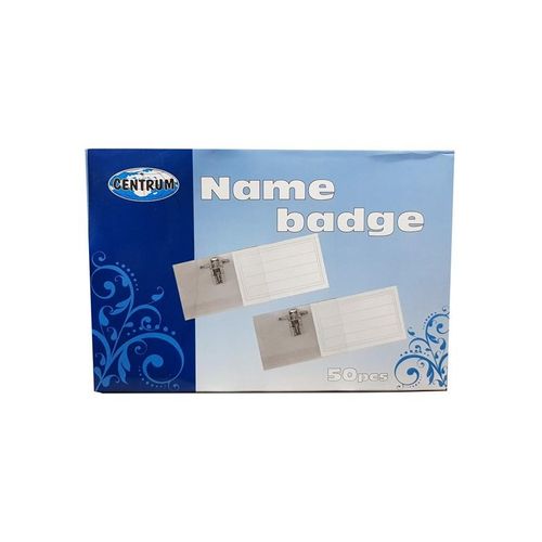 CENTRUM Congress sticker 57*90mm. W. clamp and pin.