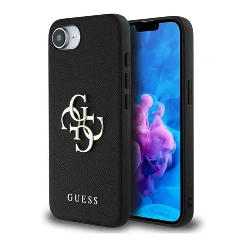 Handyhülle Guess für Apple iPhone 17e / 16e Big Logo Small Classic Case Schwarz