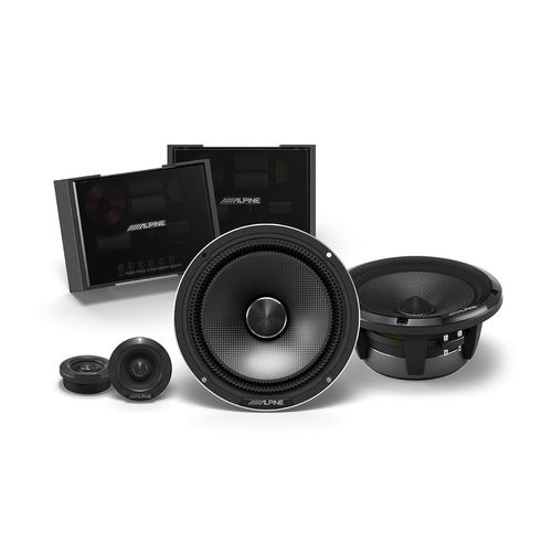 Alpine Status HDZ-65CS | Hi-Res 16,5 cm (6,5-Zoll) Slim-Fit 3-Wege-Lautsprechersystem