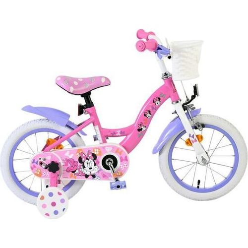 Disney Minnie - die süßeste Minnie aller Zeiten! Kinderfahrrad - Mädchen - 14 Zoll - Rosa