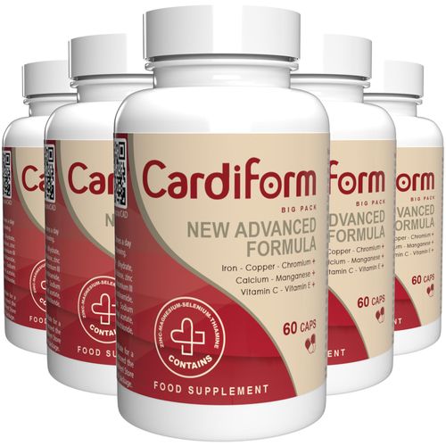 Cardiform - 300 Kapseln (5x 60 Kapseln), 5er Pack