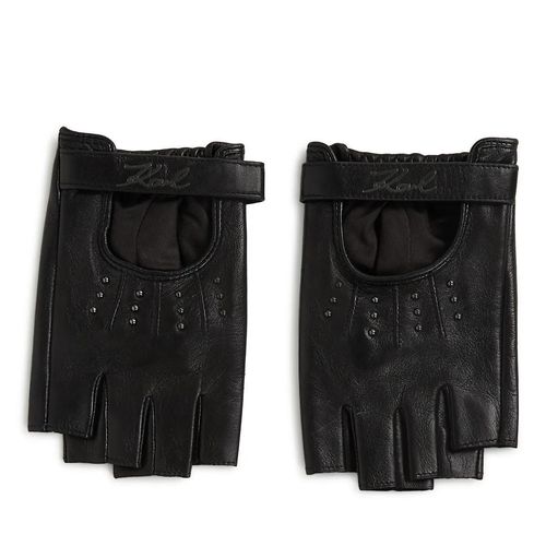 Karl Lagerfeld Handschuhe - K/Signature Fingerlose Handschuhe - Gr. S - in Schwarz - für Damen Image