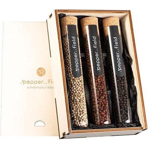 .pepper..field Satz große Tuben im Geschenkkarton (3x70g)