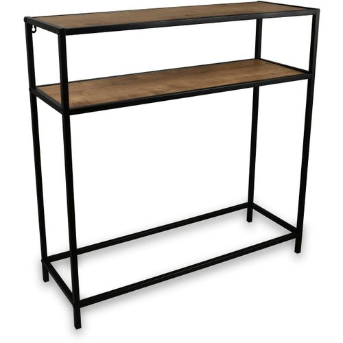 Konsolentisch MIRRORS AND MORE "THEODORE", braun (natur), H:80cm, Tische, Konsolentisch